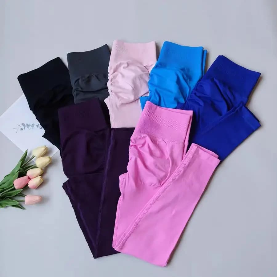 High Waist Leggings, Transparent Pants for Yoga, Gym and Running, Rapid Drying, Modeling Pants