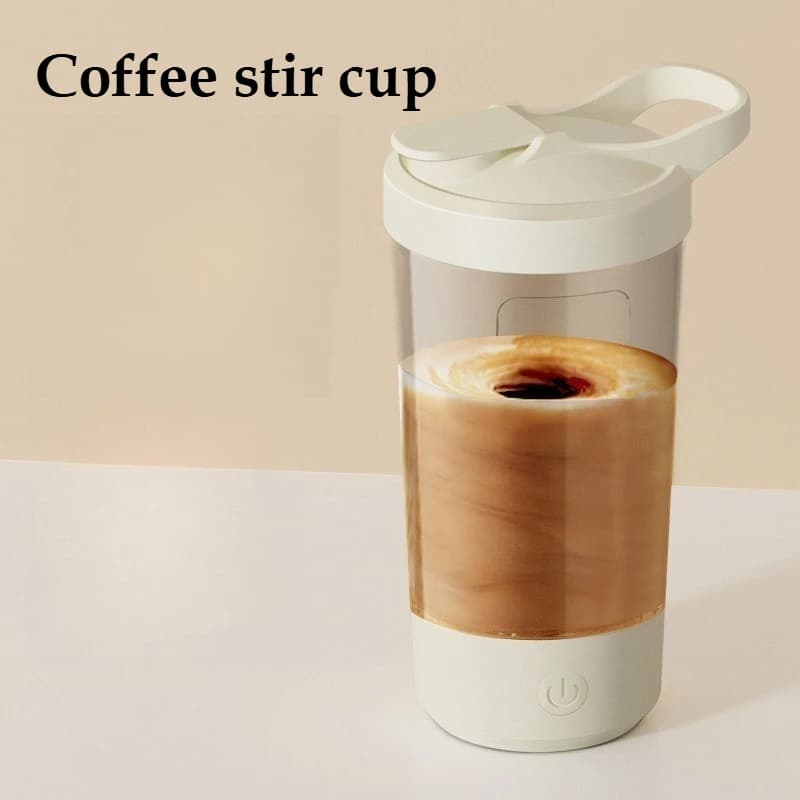 Nuovo Mixer Elettrico per Proteine in Polvere, Bottiglia Shaker Automatica, Miscelatore per Latte e Caffè, Accessorio da Cucina