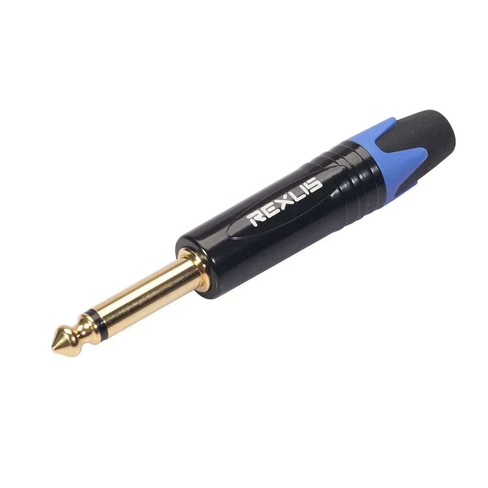 Mono Jack da 6.35MM spina maschio microfono da 1/4 pollici spina per cavo per chitarra saldata fai-da-te connettore per cavo Audio Video