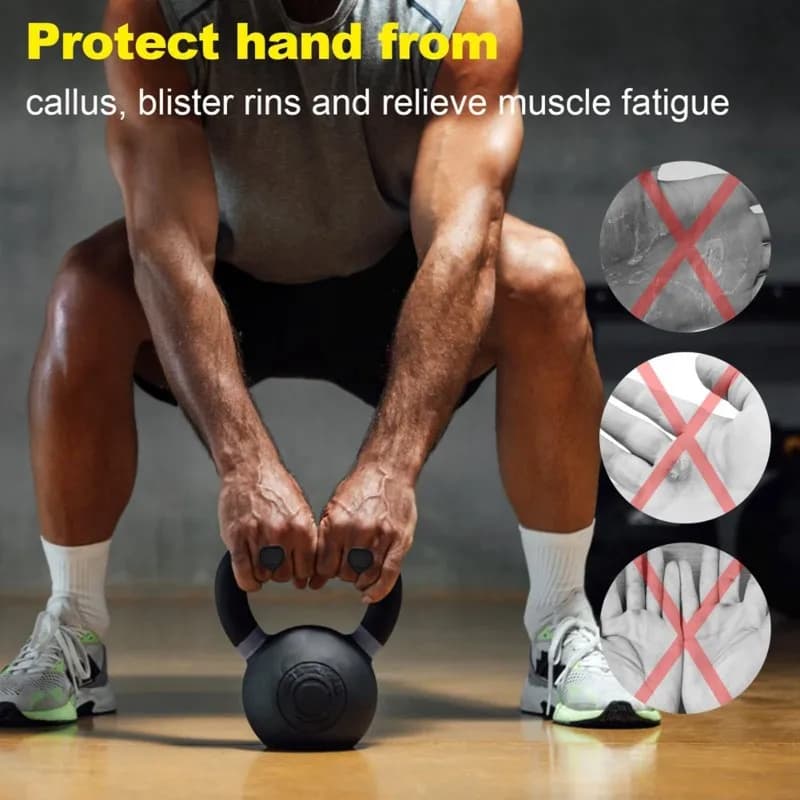 [NUOVO!ABKGi Weight lifting gloves, silicone anti-slip gym gloves, ergonomics for fitness workouts