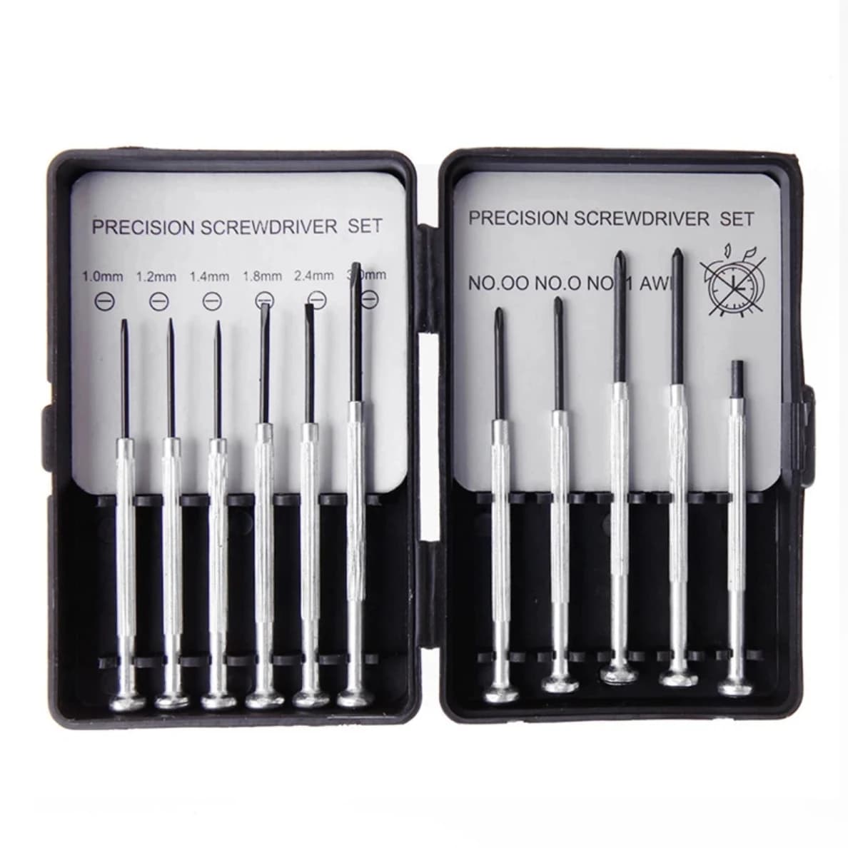 Mini 11-piece precision screwdriver set, Small screwdriver set for electronics, toys, computer, watch repair, durable red box update