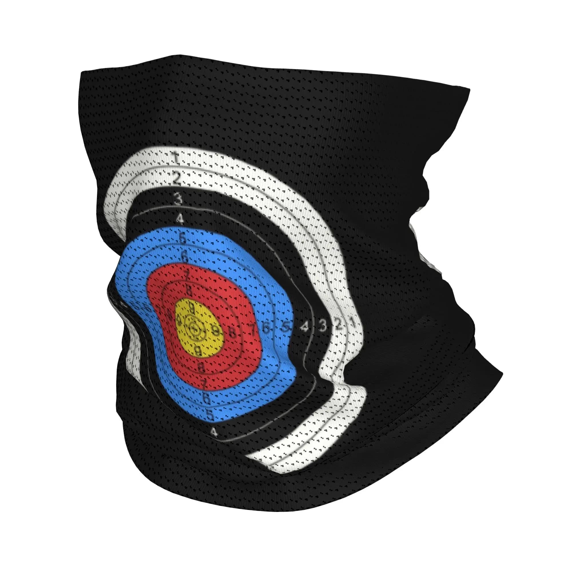 Sciarpa Tubolare Grafica per Tiro con l'Arco e Poligono di Tiro, Fascia per la Testa, Scaldacollo, Bandana Sportiva per Escursionismo, Corsa, Caccia e Tiro con l'Arco