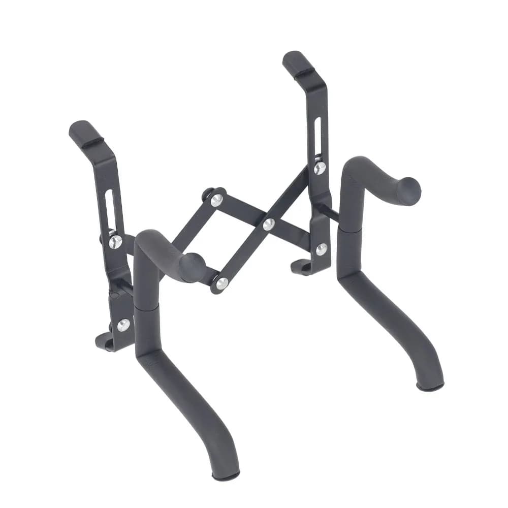 A terra, da posizionare sul pavimento ​ ​ Supporto per Ukulele ​ ​ Imbottitura in Spugna ​ ​ Supporto per Violino in Metallo ​ ​ Supporto Stabile a Forma di H ​ ​ Supporto Pieghevole ​