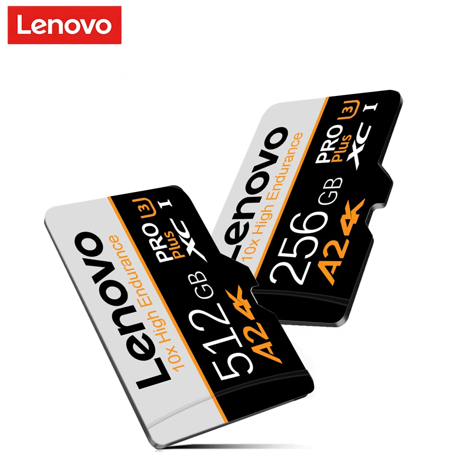 Lenovo SD Card Class10 High Speed Memory Card 128GB 256GB 512GB Micro SD Card U3 A2 Flash Card For Driving Recorder/Camera/Drone