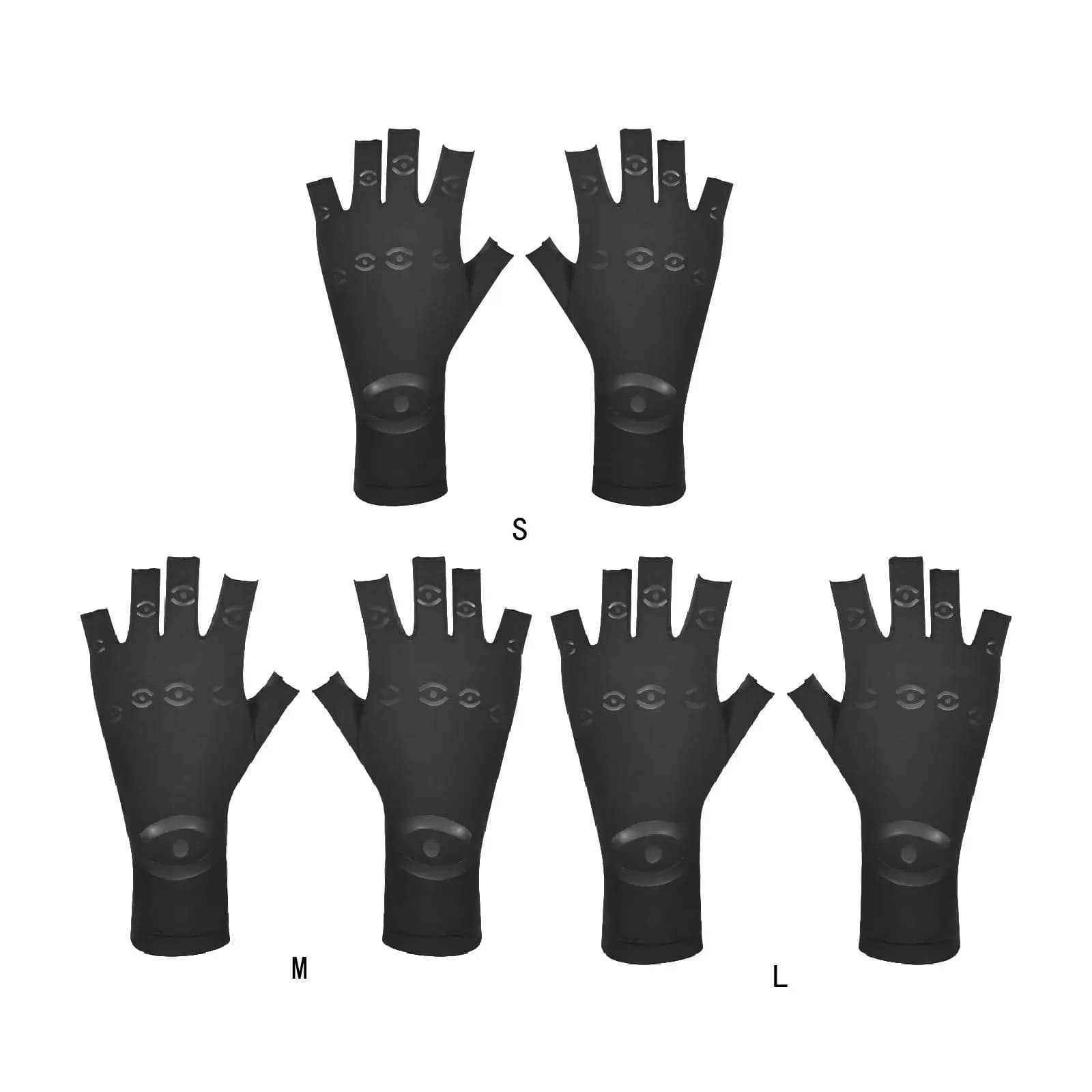 Breathable Gym Gloves With Half Fins Light Hand Protections For Daily Work Exercises Sports Training