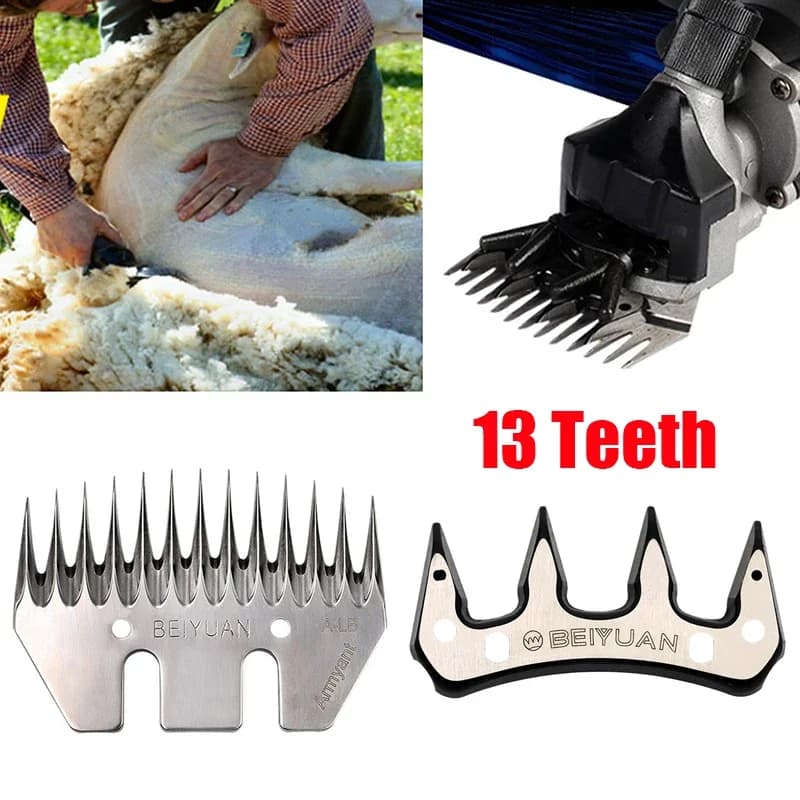 Tosatrice per pecore/capre Forbici per tosatrice per pecore con lama dritta a 13 denti