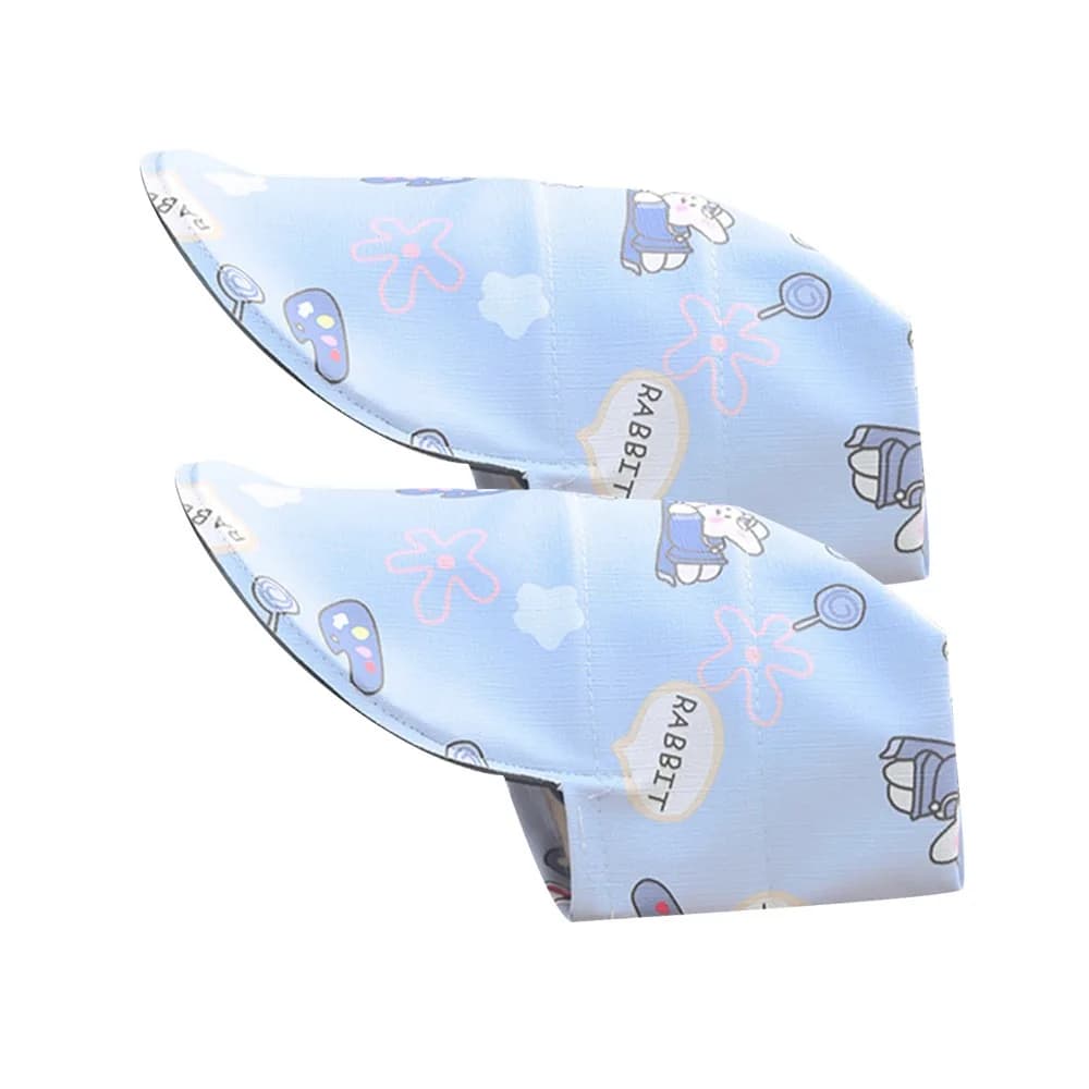 Waterproof Motorcycle Hand Covers Cartoon Windproof Sunshade Hand Covers UV Protection 3D Thickened Handle Grip Covers
