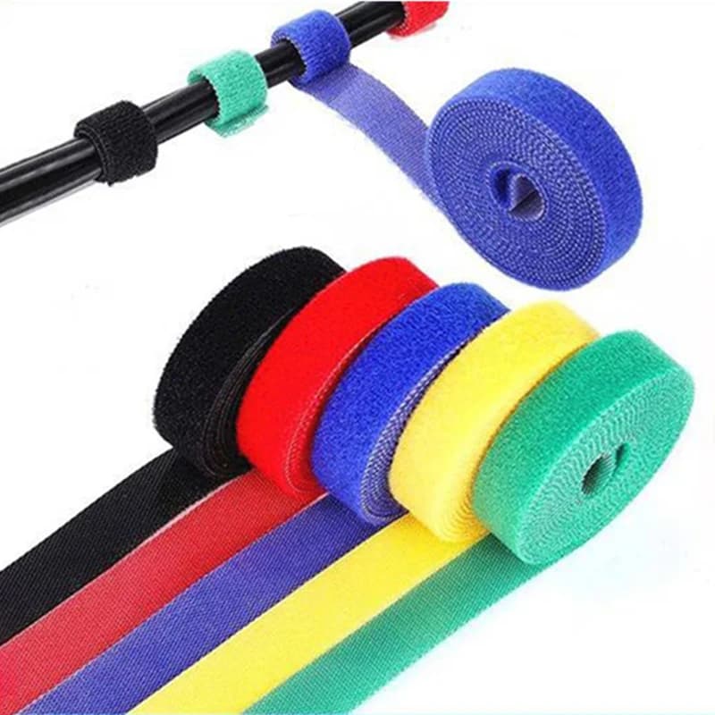 1m Canna da pesca Tie Holders Cinghie Cinture Bretelle Chiusura Gancio Anello Cavo Fascette Cintura Attrezzi da pesca Accessori Gadget