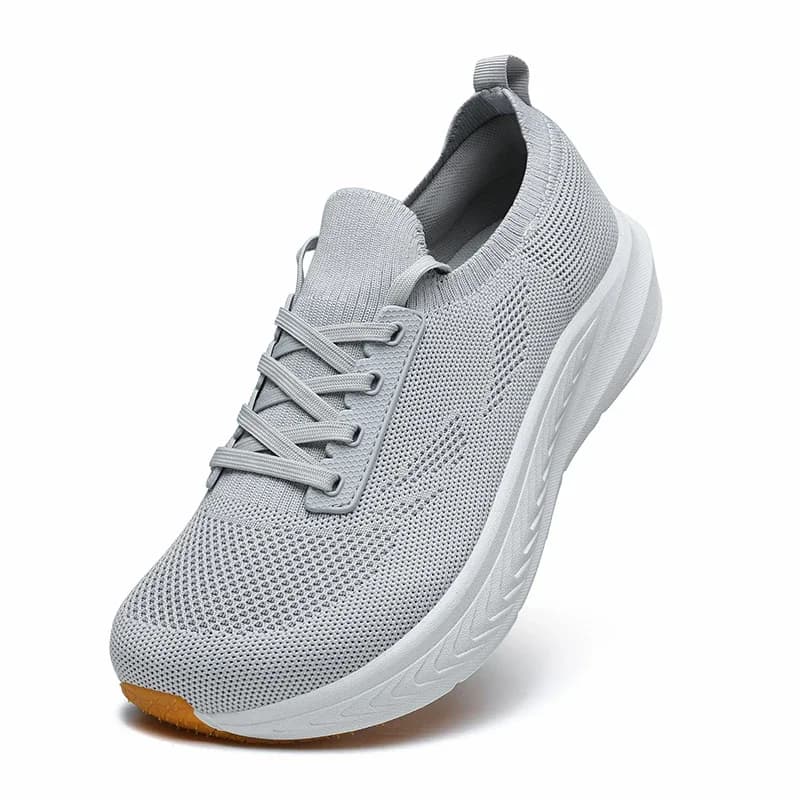 Scarpe da Corsa Leggere da Uomo con Suola Popcorn, Scarpe da Corsa con Punta Larga e Ammortizzazione Integrale Popcorn, Scarpe Sportive da Esterno