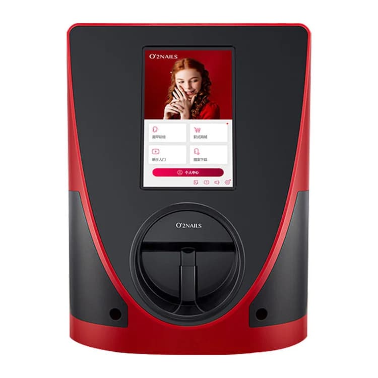 Stampante 3D Professionale Automatica Portatile per Unghie con Schermo da 10.1" per Nail Art Fai-da-Te e Uso in Salone