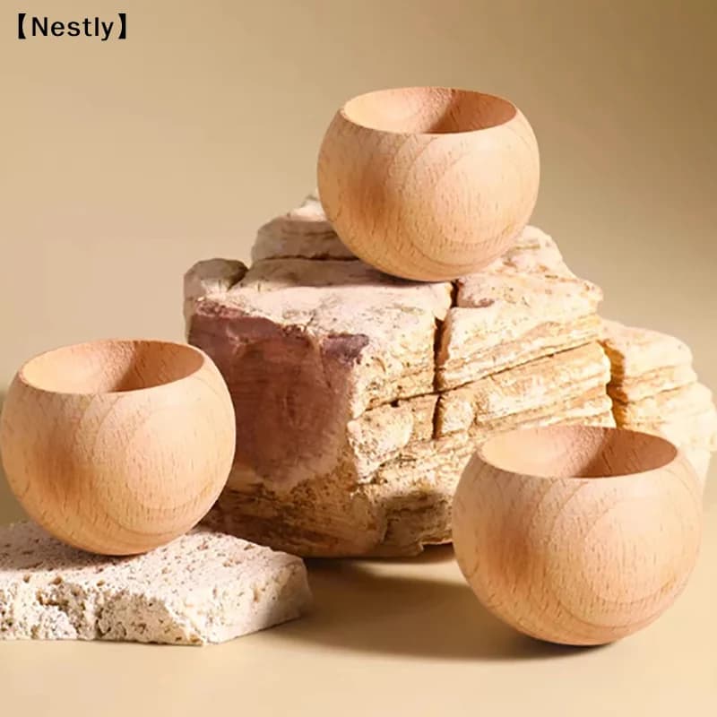 Diffusore di Aromi in Legno per Oli Essenziali, Diffusore Ecologico per Fragranze, Aiuto Rinfrescante per il Sonno〔Nest〕