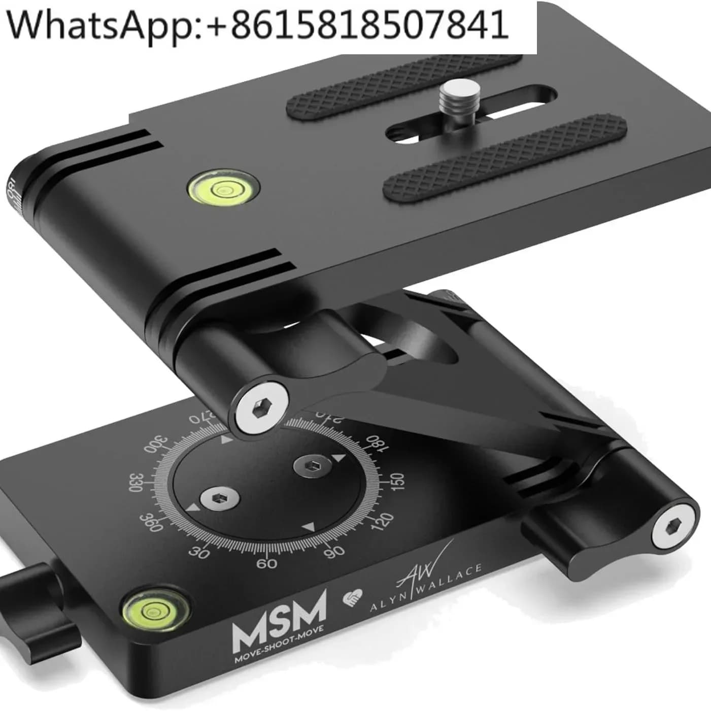 - Fotocamera per retromarcia gopro di tipo Z con giunto cardanico pieghevole macro slide rail in metallo