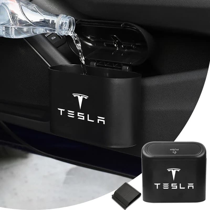Contenitore per Rifiuti e Accessori Auto per Tesla Model 3 2022 Y X S Cc3 Juguete Roadster Coil 4 Cybertruck 2021 Y