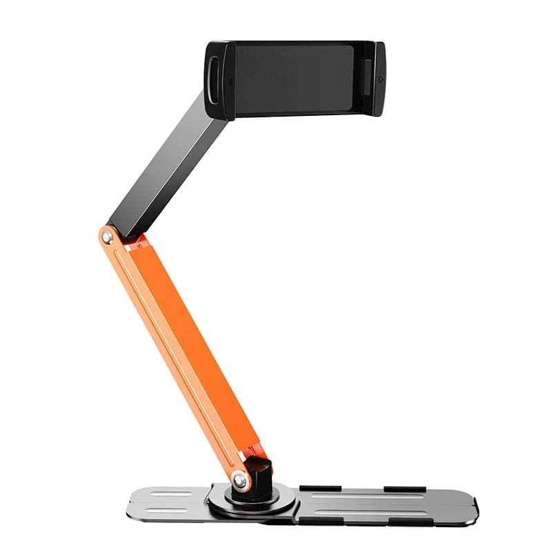 Supporto per tablet per telefono cellulare da tavolo montato a parete Supporto per streaming live Supporto per strumento di osservazione di dramma pigro regolabile