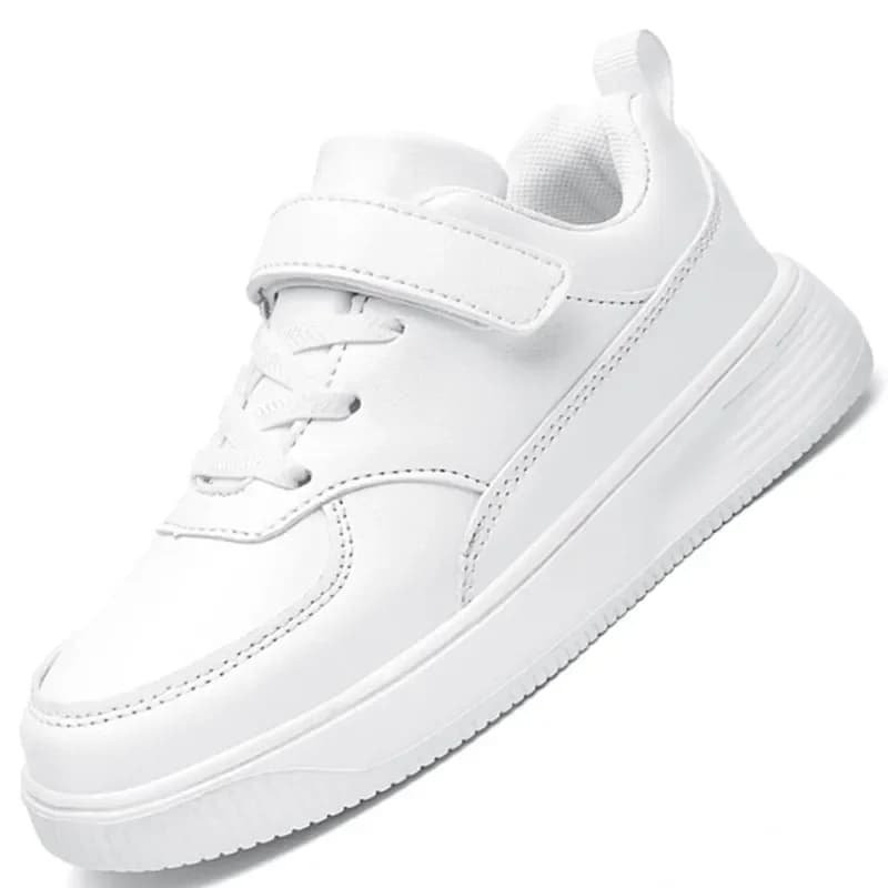 Bambini Casual Bambini Bianco Nero Scarpe da ginnastica Scarpe Moda Chaussure Enfant Ragazzi traspiranti Tenis Infantil tenis infantil menino
