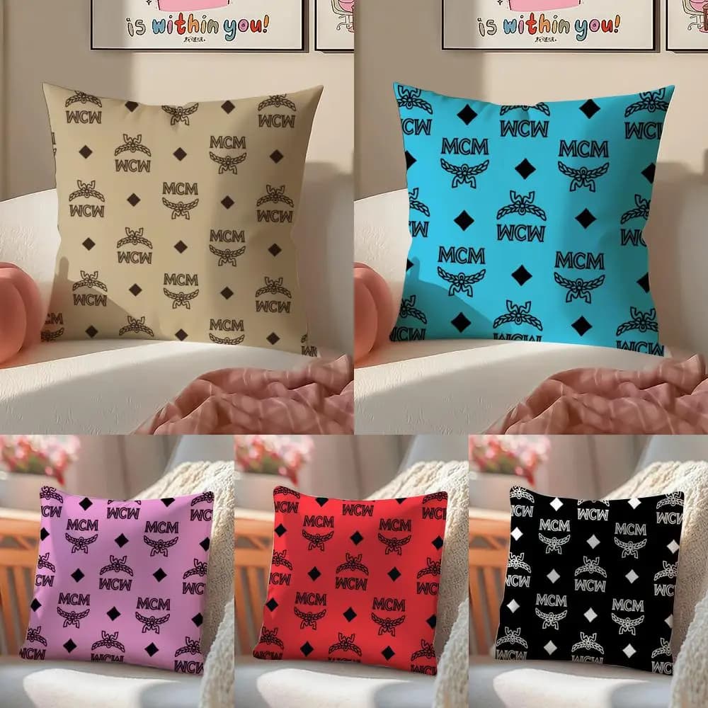 Fishion M-MCM luxury pillow lining in linen, soft decoration for sofa and home