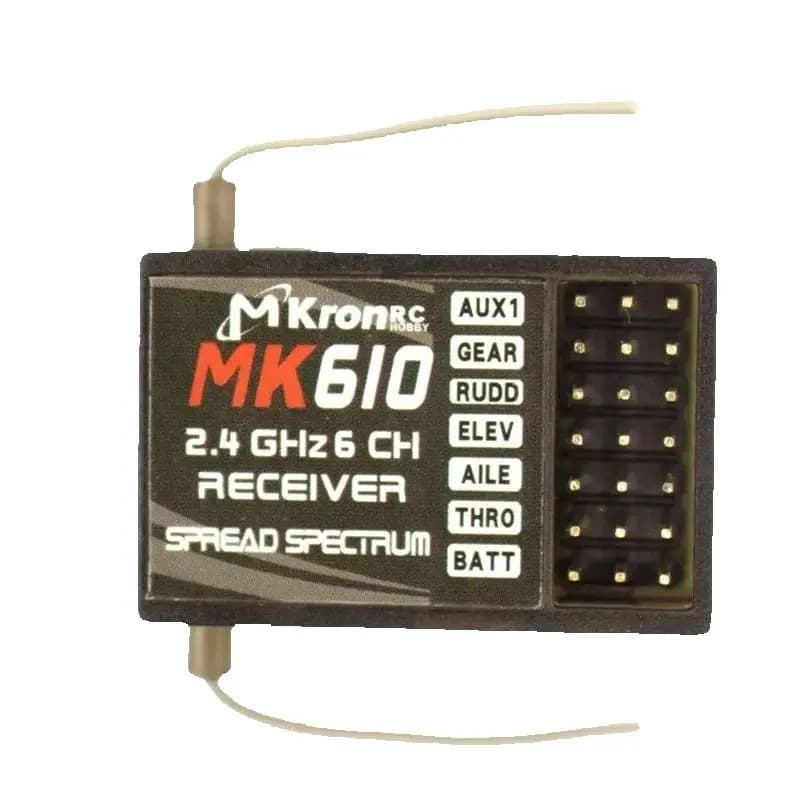 DSM2 MK610 AR6100 2.4G 6CH Ricevitore RC Fit Spektrum DX6i DX7 DX8 JR X6R X8R Walkera DEVO7 10 Trasmettitore di RC Drone