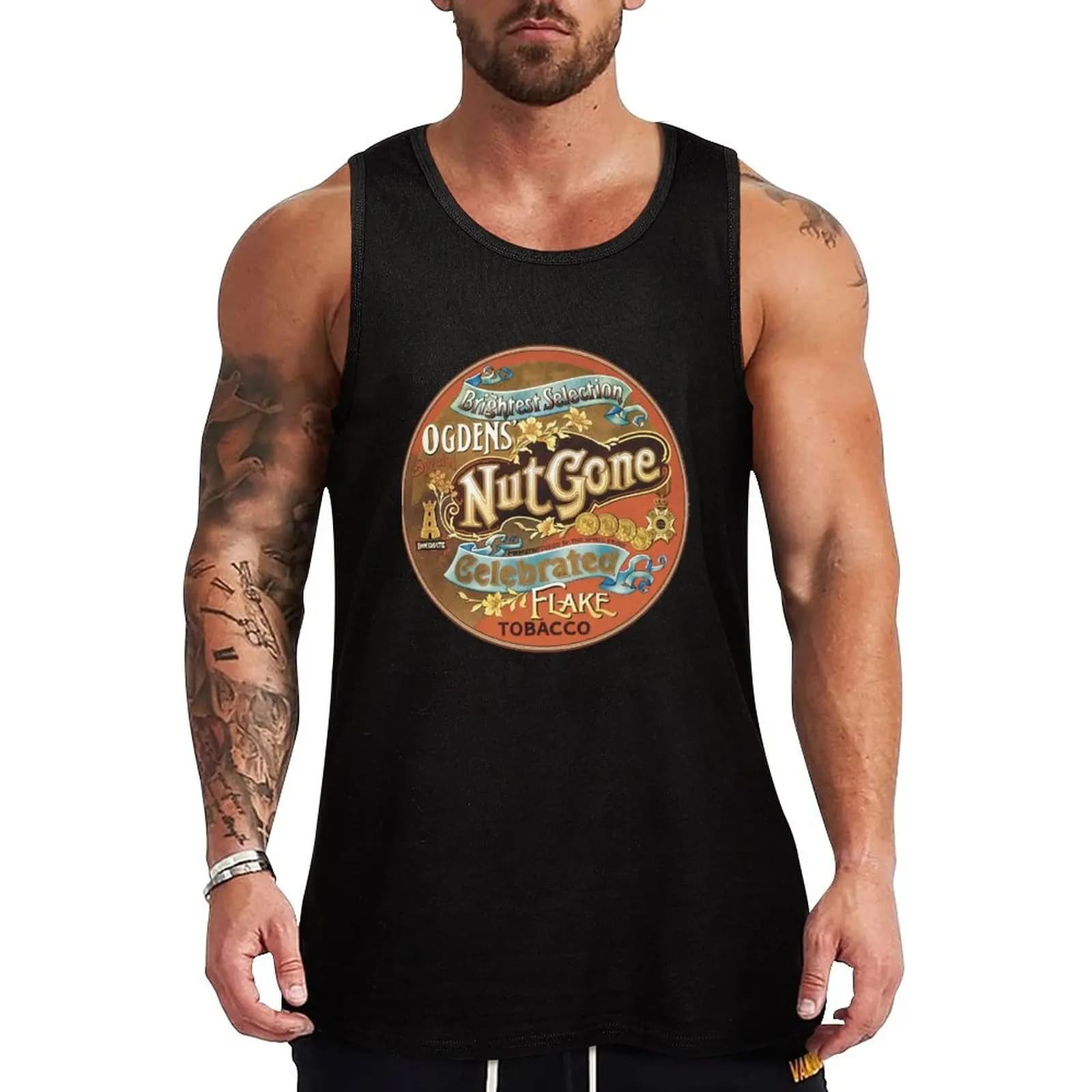 Small Faces - Ogdens' Nut Gone Flake Tank Top Canotta tinta unita Semplice e casual da indossare tutti i giorni