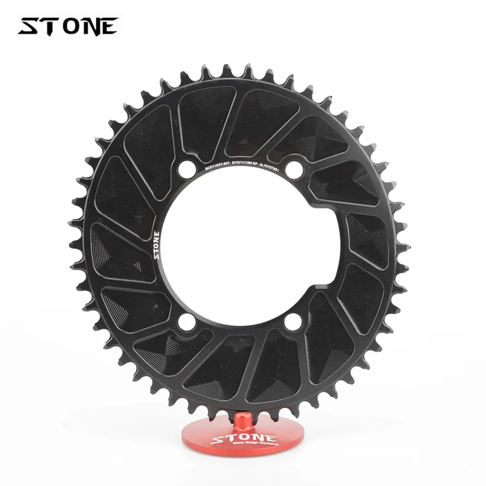 Single oval crown for stone road bike BCD 110mm Chain ring 4 arms for 105 FC 5800 FC-6800 Ultegra 4700 Tigra 9000 toothed wheel