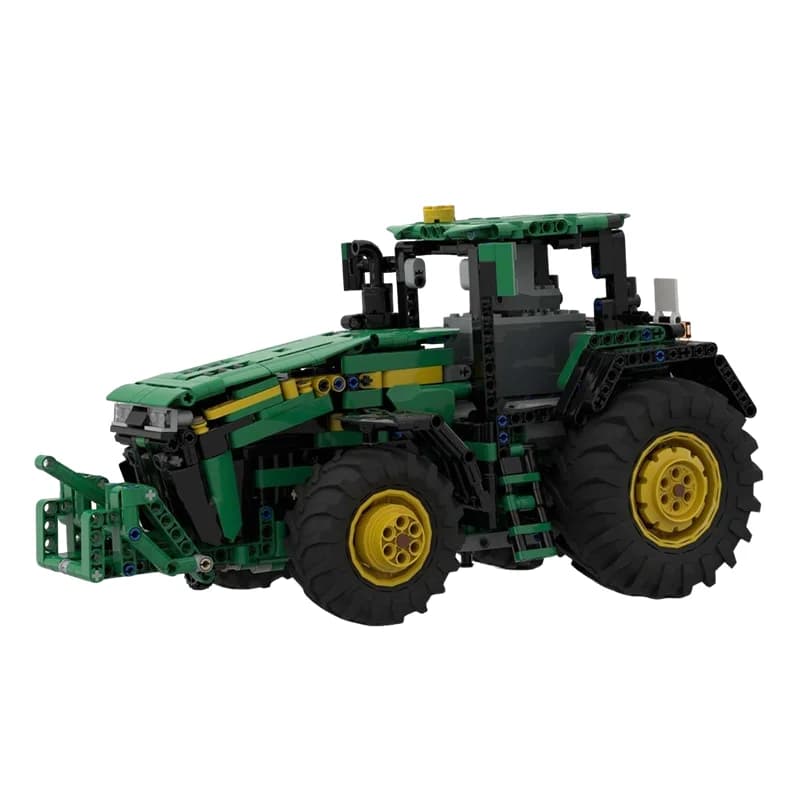 Set di Costruzioni MOC John Deere 8R Trattore, 1217 Pezzi, Modello Tecnico, Giocattolo Educativo Creativo, Regalo di Natale