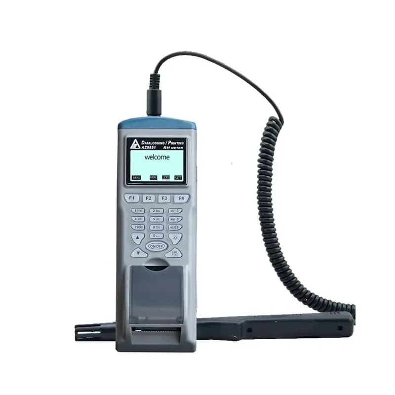 Brand For AZ9851 Thermometer Hygrometer Psychrometer Data Logger Printer with Remote Humidity Probe