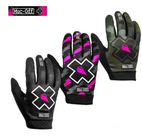 Muc off nuovi guanti da equitazione universali per mountain bike touch screen con dita intere antiscivolo, resistenti all'usura, caldi e sportivi