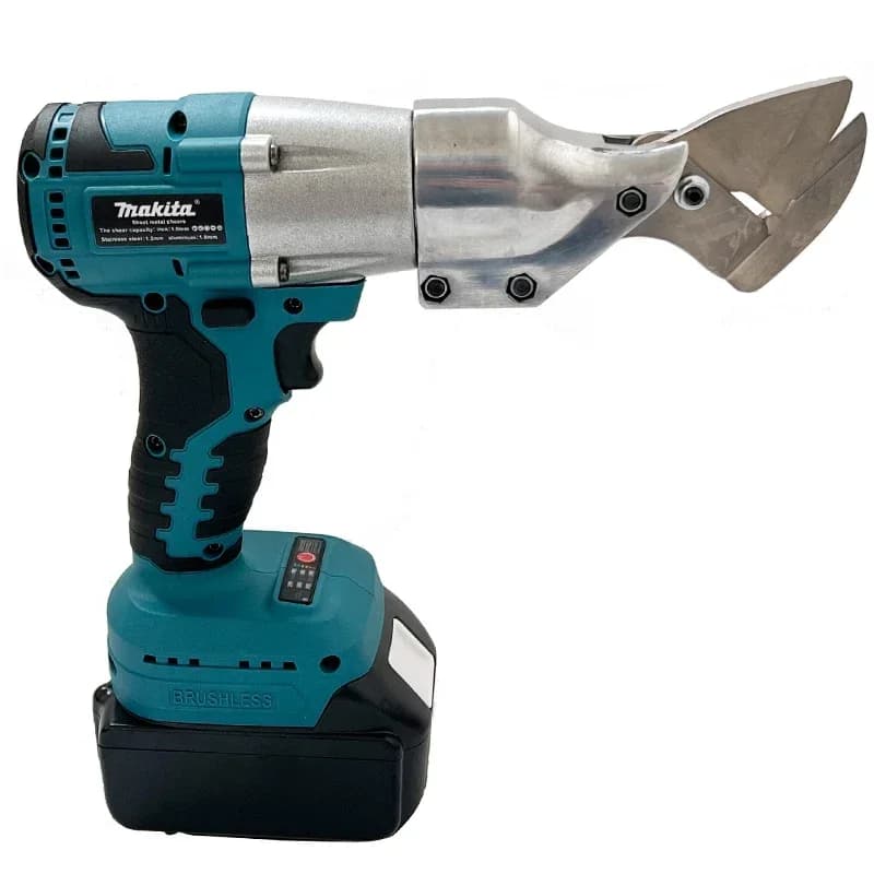 Forbici Elettriche Senza Spazzole Makita, Ricaricabili, Senza Fili, per Taglio Lamiere Metalliche, Compatibili con Batteria 20V