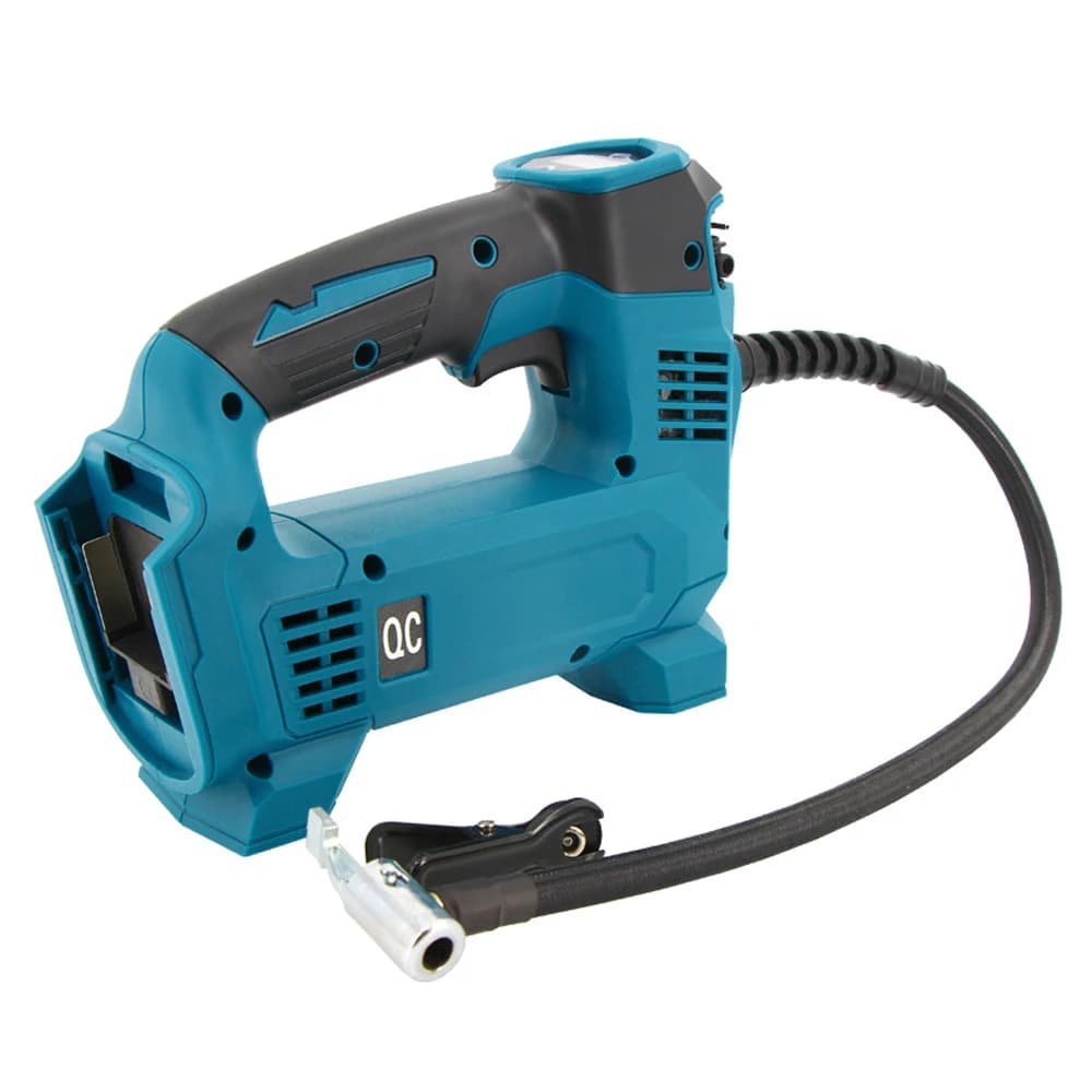 Compressore d'aria elettrico senza fili intelligente per pneumatici auto, gonfiatore portatile con display digitale, gonfiatore multifunzione per pneumatici auto