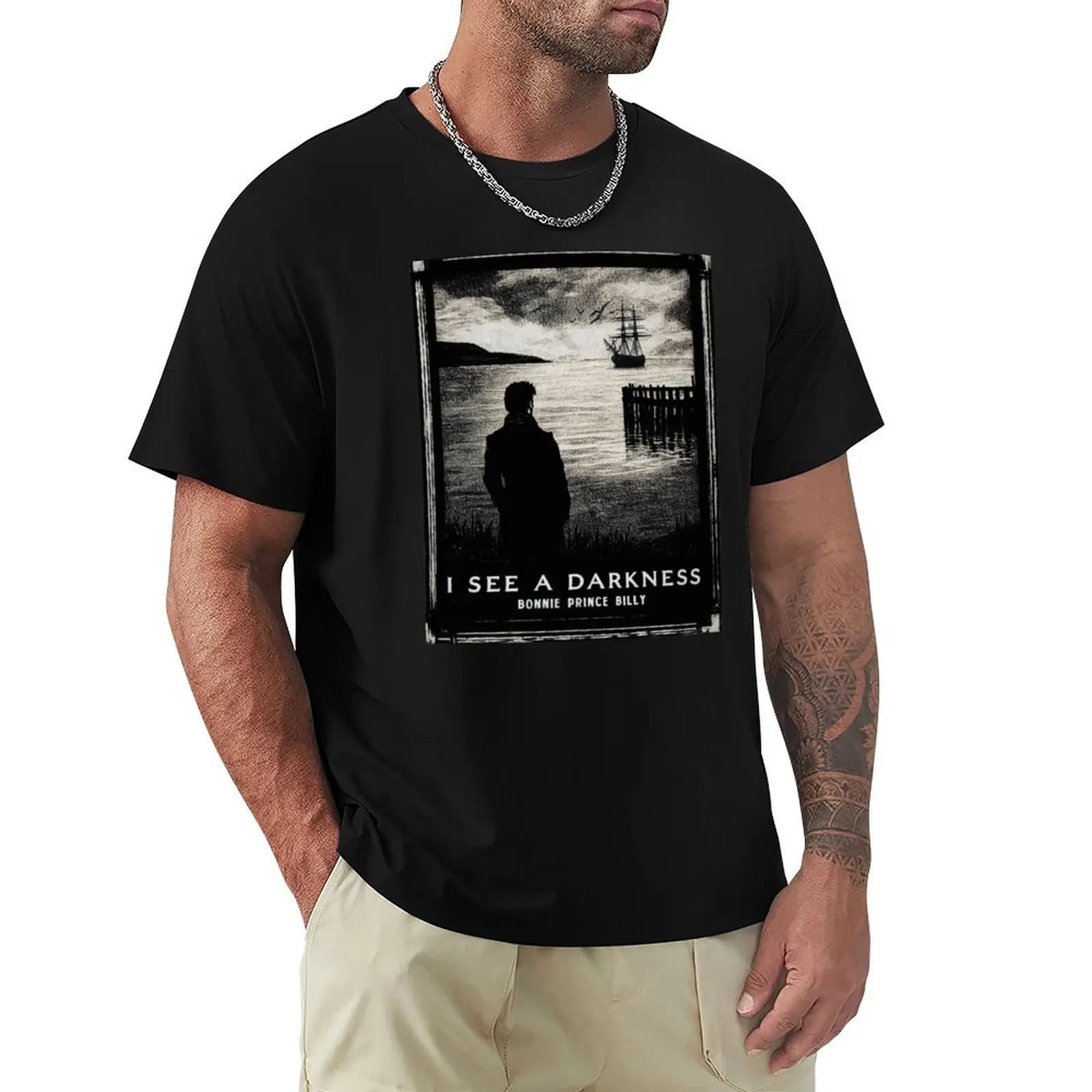 T-shirt I See Bonnie Billy's Darkness, maglietta sportiva a maniche corte Dry Fit