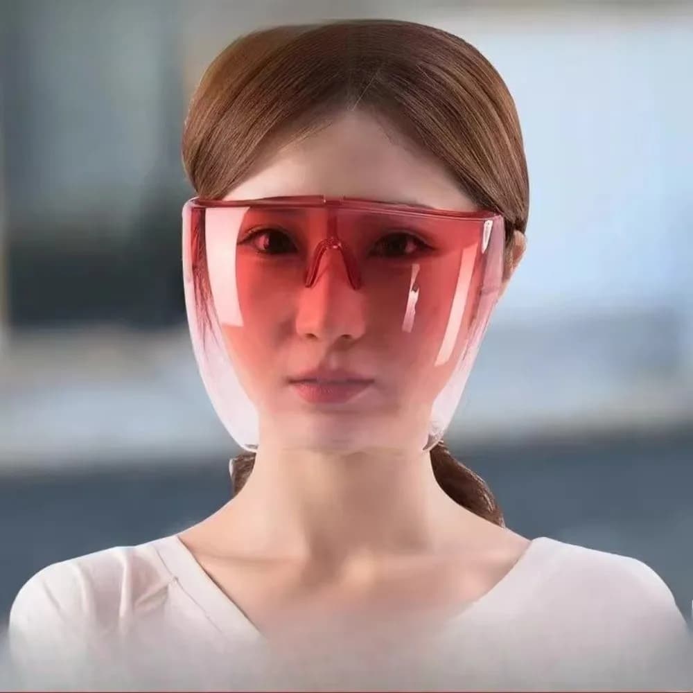 Anti Fog Full Face Mask Anti Splash High-definition Protective Face Cover Transparent Transparency Goggles Nail Art Tool