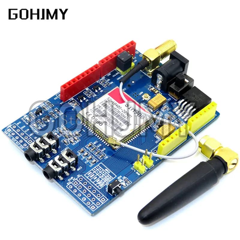 Kit module development card GPRS/GSM SIM900 850/900/1800/1900 MHz for Arduino