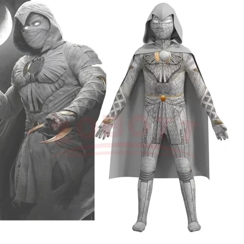 2025 Halloween Moon Knight Cosplay Costume Marc Spector uniform costume Halloween costumes Marc Spector Costume