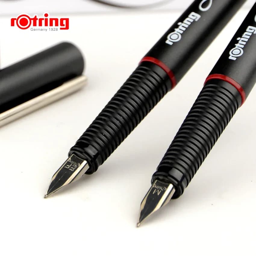 Original Rotring Art Pen Fountain Pen Germany Original Croquis Drawing Practice Calligraphy Design Parallel Ink Converter