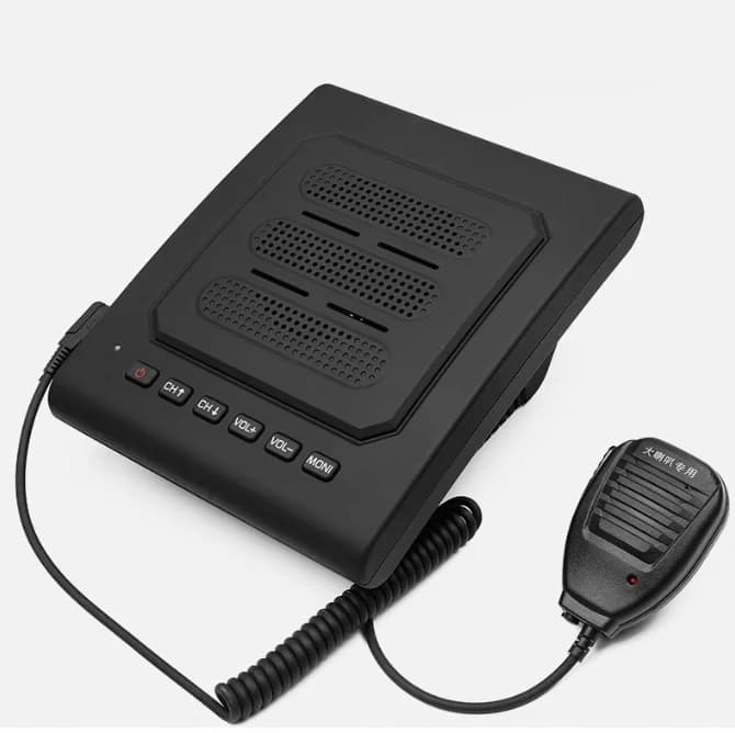 Walkie Talkie Radio Altoparlante Amplificatore per apparecchiature audio wireless ad alto volume ad alta potenza Altoparlante con microfono