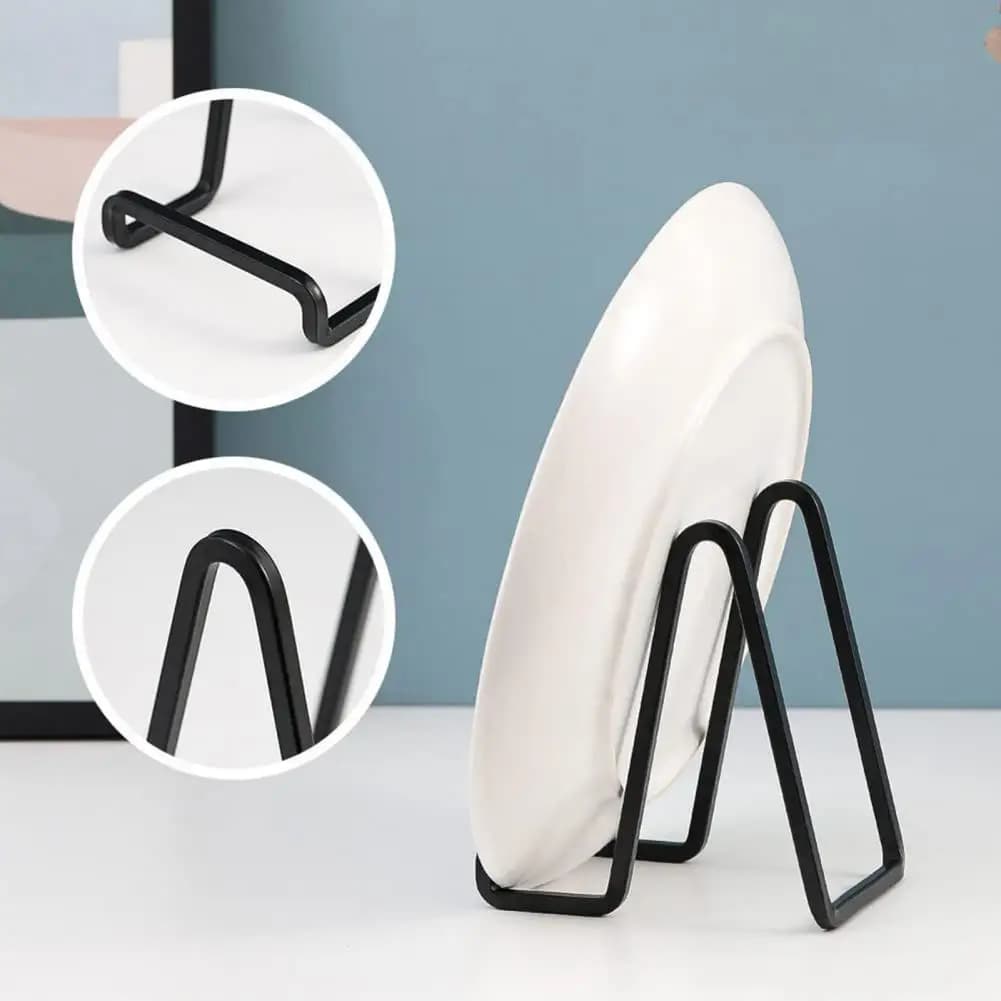 Photo holder Metal plate holder for frames Stable stand for table photo holder for home decorations Wedding