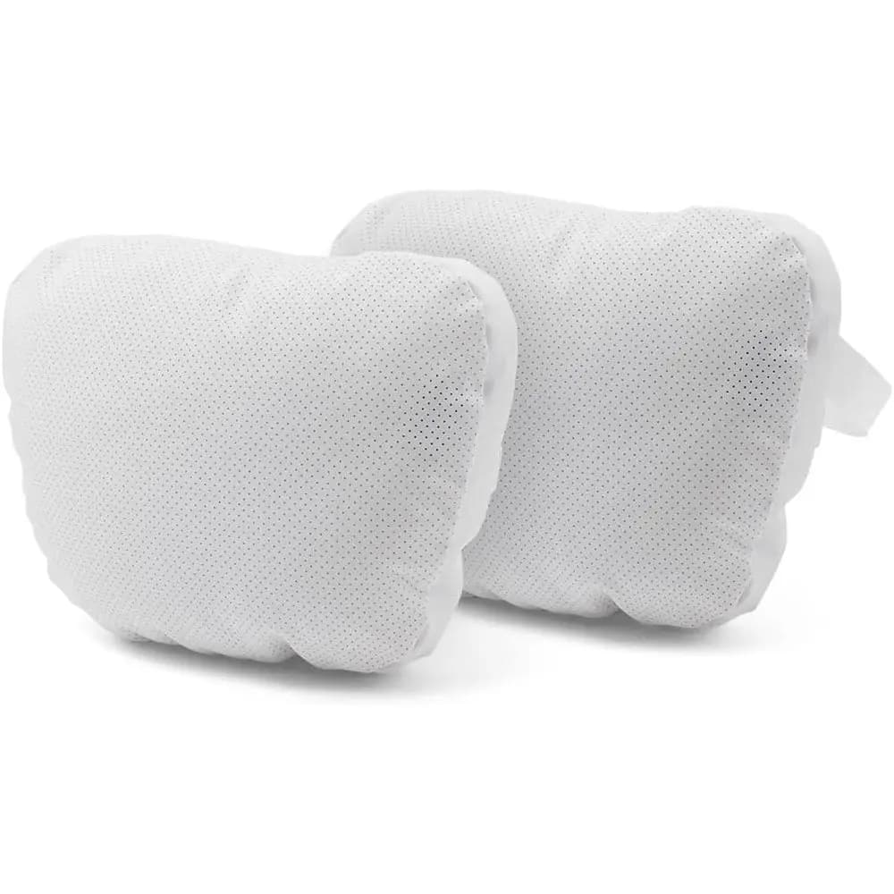 Cuscino Poggiatesta per Tesla Model Y/X/3/S, Accessori Interni, Cuscino per il Collo da Viaggio (Set di 2 Bianchi)