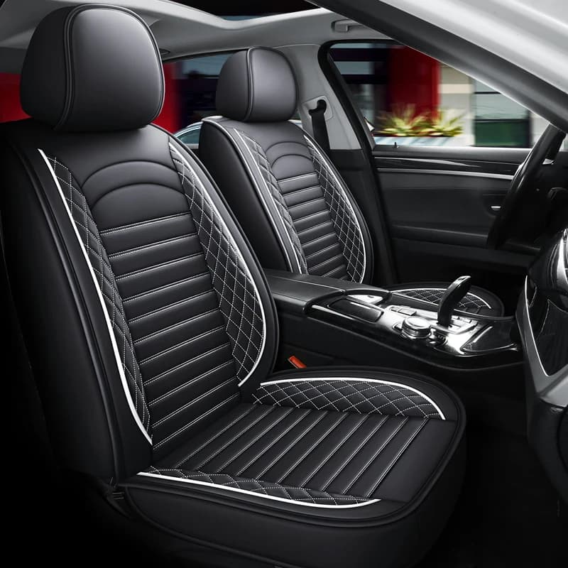 Full Coverage Pu Leather Car Seat Covers for NISSAN Qashqai Juke Leaf Armada Altima Cube Dualis Tiida Car Accessories
