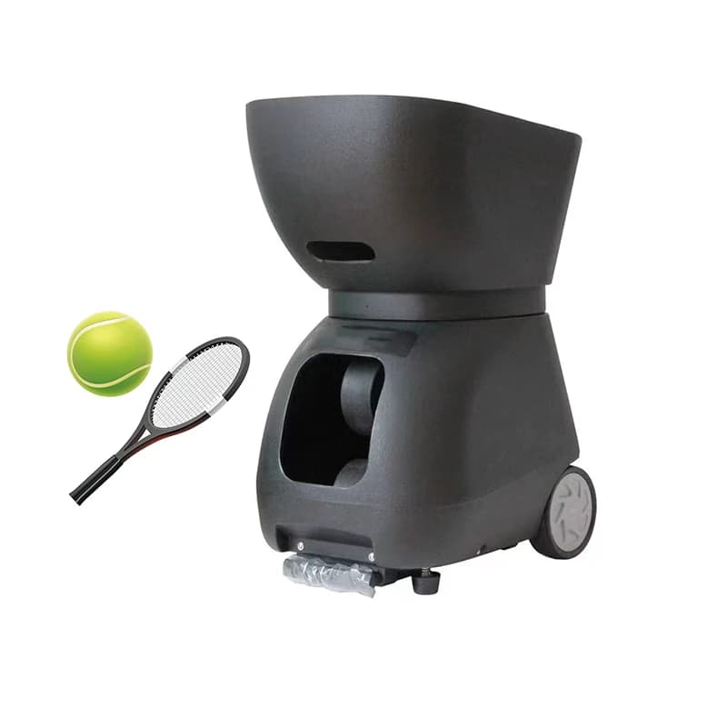 Lanciatore di ruote per macchina da tiro con palline per rete da allenamento per tennis di autorizzazione del marchio in vendita