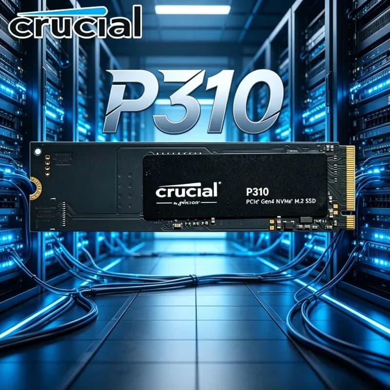 Gaming Crucial P310 M.2 2280 NVMe SSD PCIe4 1TB 2TB 3D NAND 7100MB/s Fast Storage for Laptop Desktop OEM