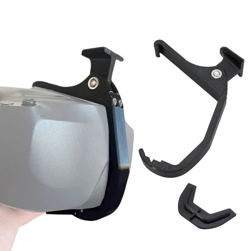 Set Mounting Adapter on Tactical Helmet for FPV Glasses, PETG Support for DJI Goggles N3, Compatible with L4G24/L4G69 Dump Truck