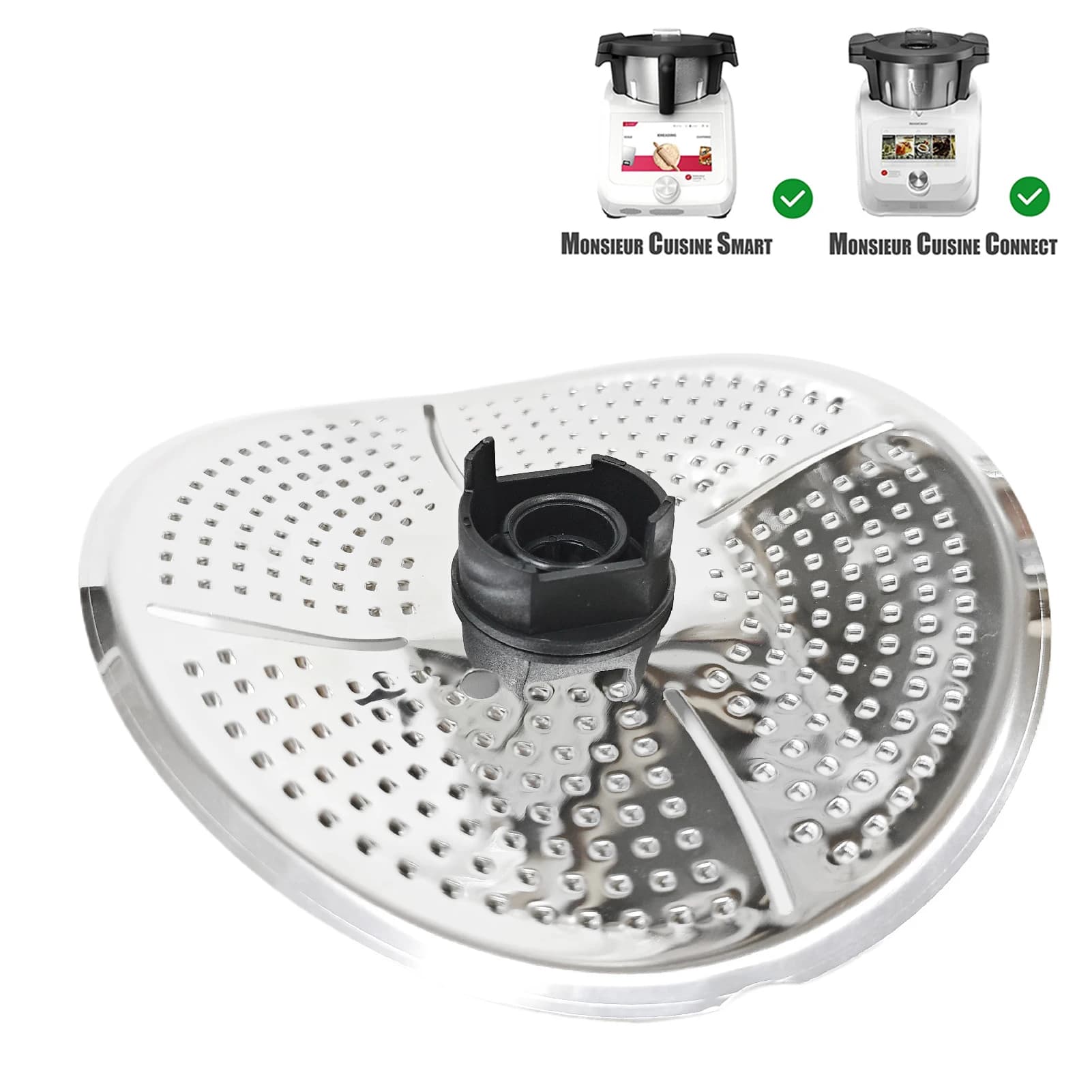 Pelapatate per Monsieur Cuisine Connect/Smart Pelapatate Lama per mescolare e coperchio divisore per alimenti