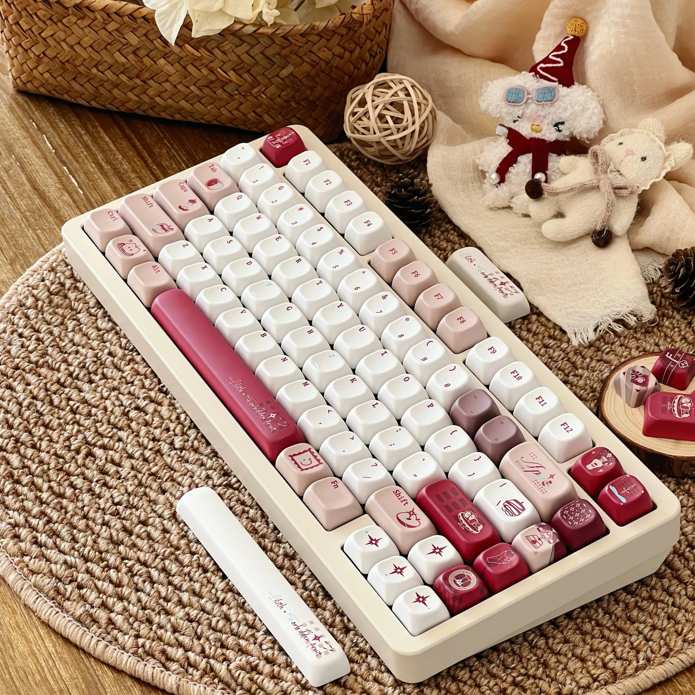 Keycaps MAIMOOO Lilith Forbidden Fruit FOA Cherry PBT personalizzati AULA per tastiera meccanica, 145 tasti