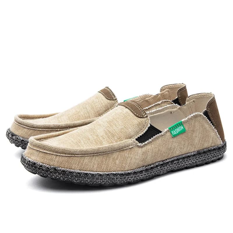 New Arrival Low Price Mens Breathable High Quality Casual Shoes Jeans Canvas Casual Shoes Slip On Men Fashion Flats Loafer