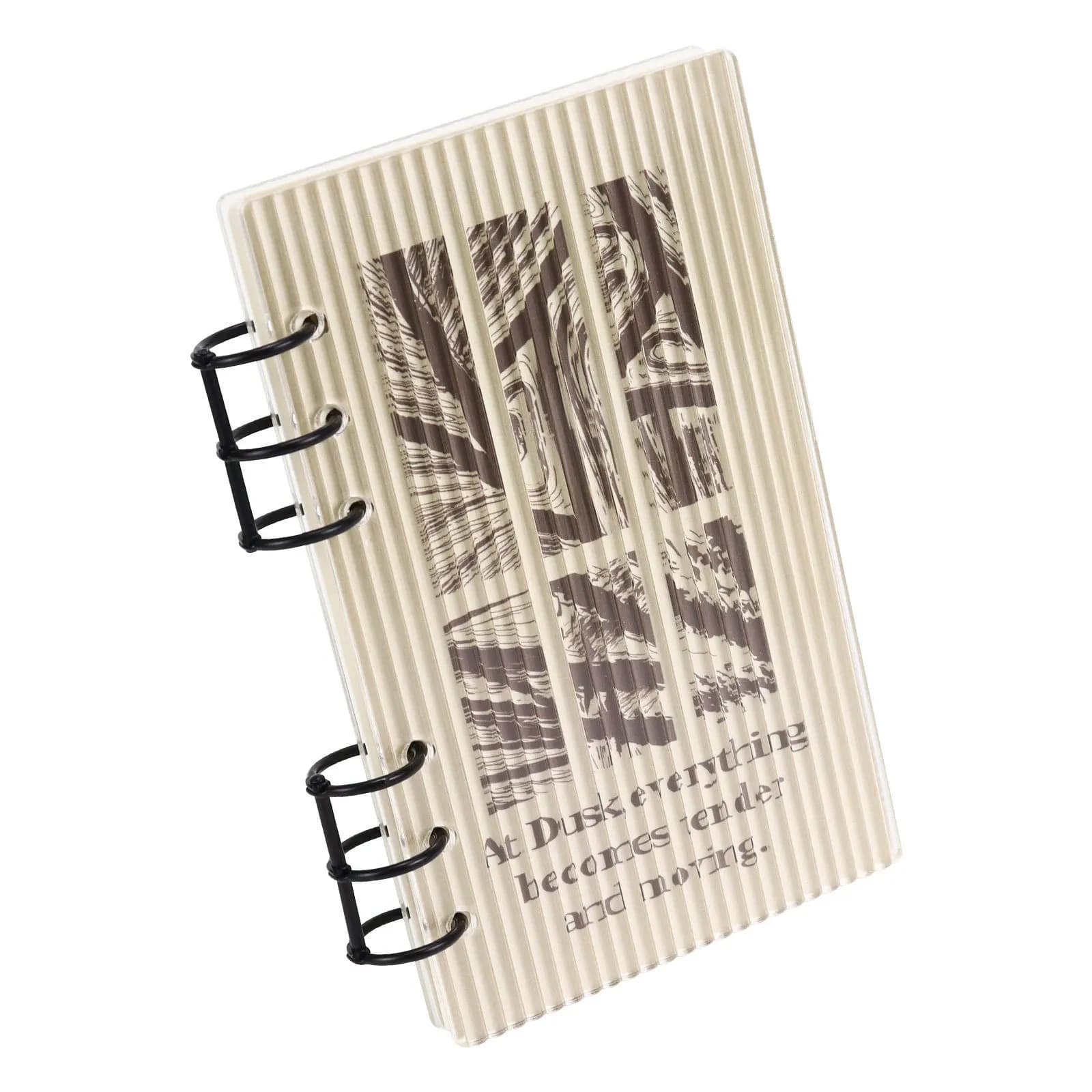A5 A6 Glassa linea spessa Raccoglitore a fogli mobili in acrilico Copertina Fai da te Libro dei conti Diario Planner Forniture di cancelleria per ufficio