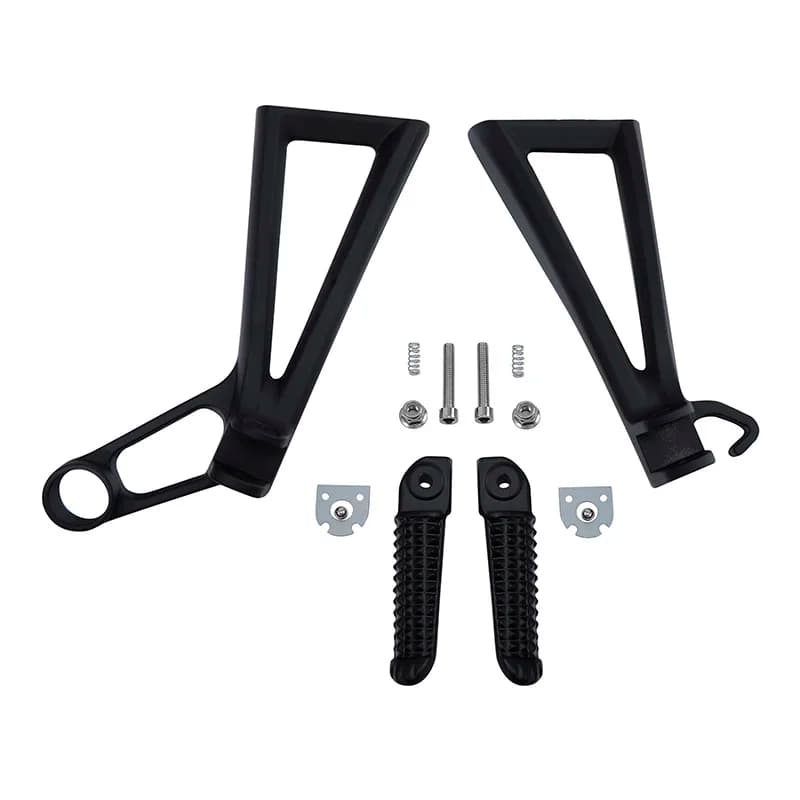 Moto posteriore passeggero pedane pedane staffa per Yamaha YZF R6 2003-2005 R6S 2006-2009