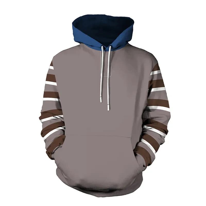 Creepypasta 3D Felpa con cappuccio Pullover Ticci Toby Giacca Costume Cosplay Anime 3D Felpa da uomo Casual Autunno Pullover Plus Size Whol