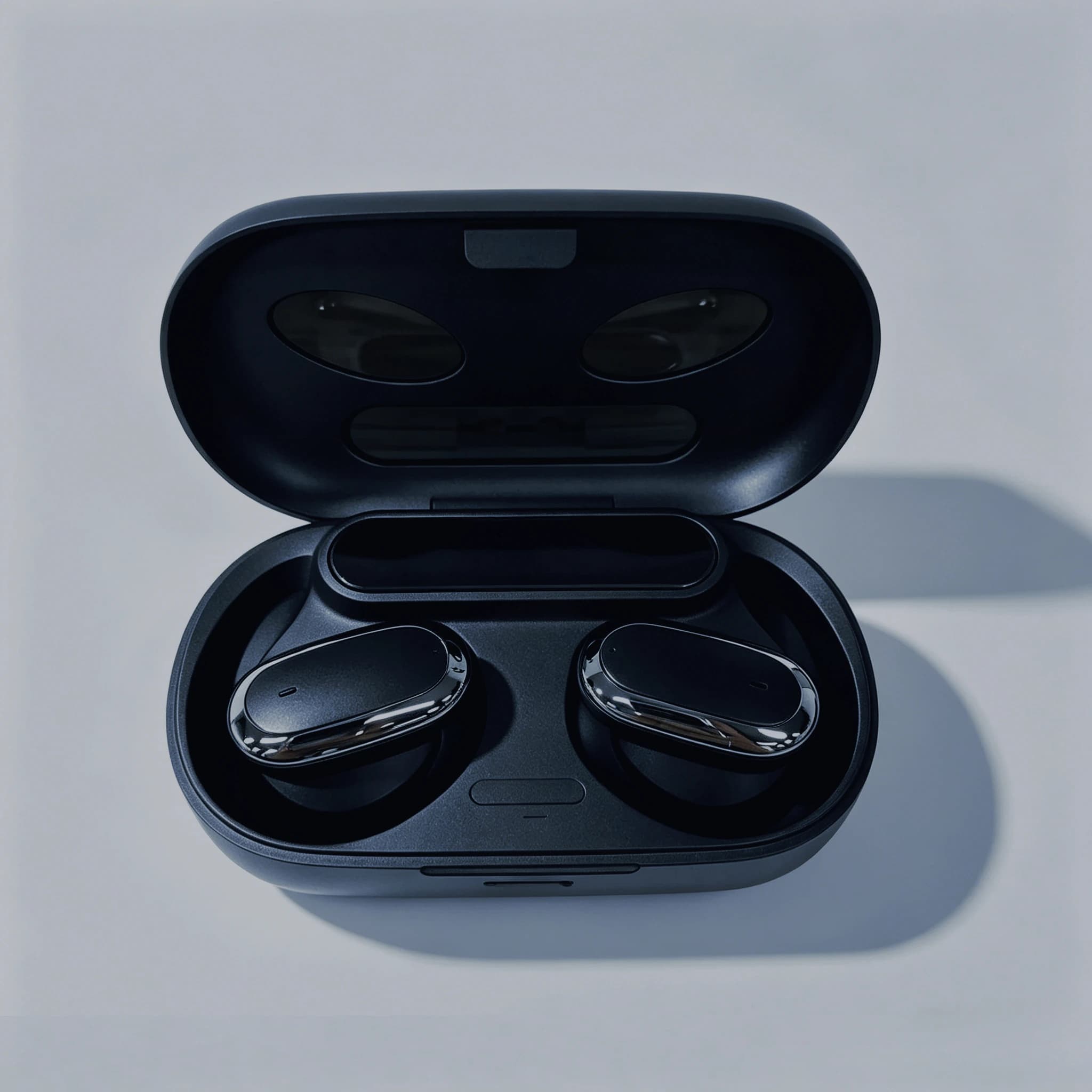 Auricolari Wireless Bluetooth con Connessione Stabile a Lunga Distanza, Trasmissione Senza Rumore e Basso Consumo Energetico, con Microfono