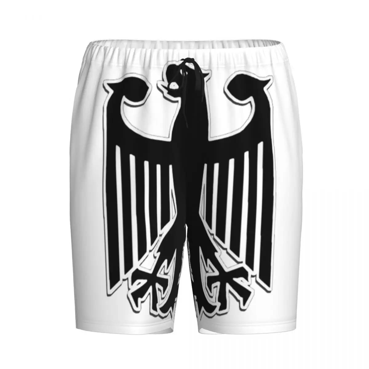 Custom German Coat Of Arms Empire Flag Shorts Sleeping Pants Men Pajama Pants Lounge Sleep Sleepwear Bottoms