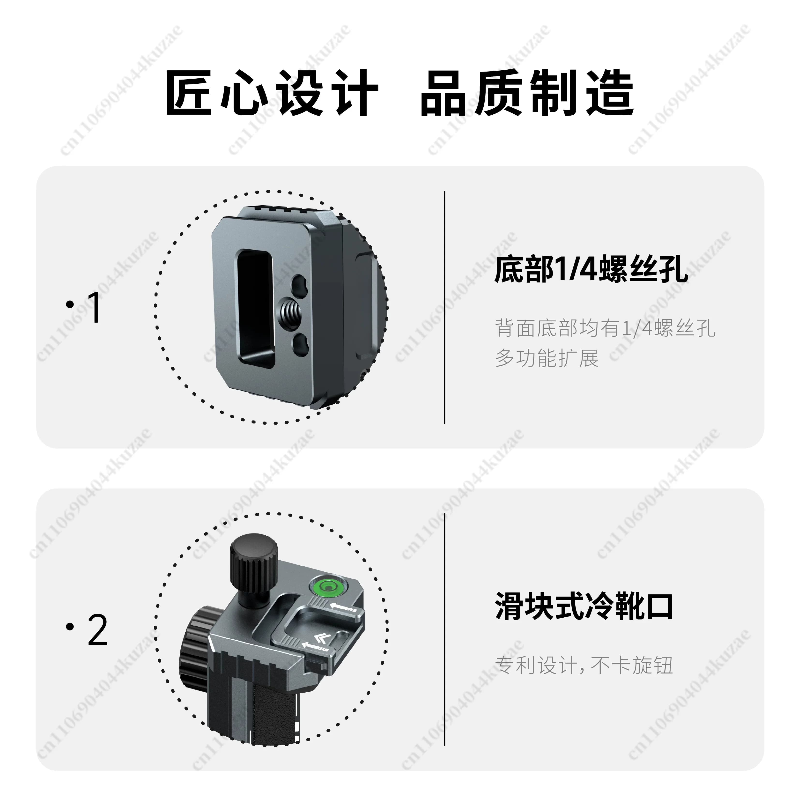Metal Multi-purpose Stand with Clip and Pan Head, for Tablet and Mobile Phone, Suitable for Live Streaming and Shooting