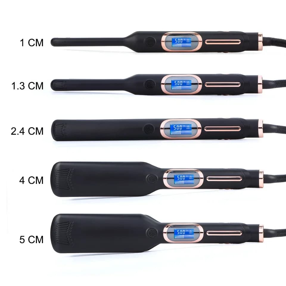 Best Seller Hair Plate 2-in-1: Smooth and Hairslide 500 ° Plate High Temperature Ion Smooth with Clip